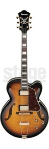 Ibanez AF95FM AYS(Antique Yellow Sunburst)AF Artcore Expressionistアイバニーズ エレキギター アンティークイエローサンバースト【Stage Guitar】フルアコースティックギター ホロウボディ 茶