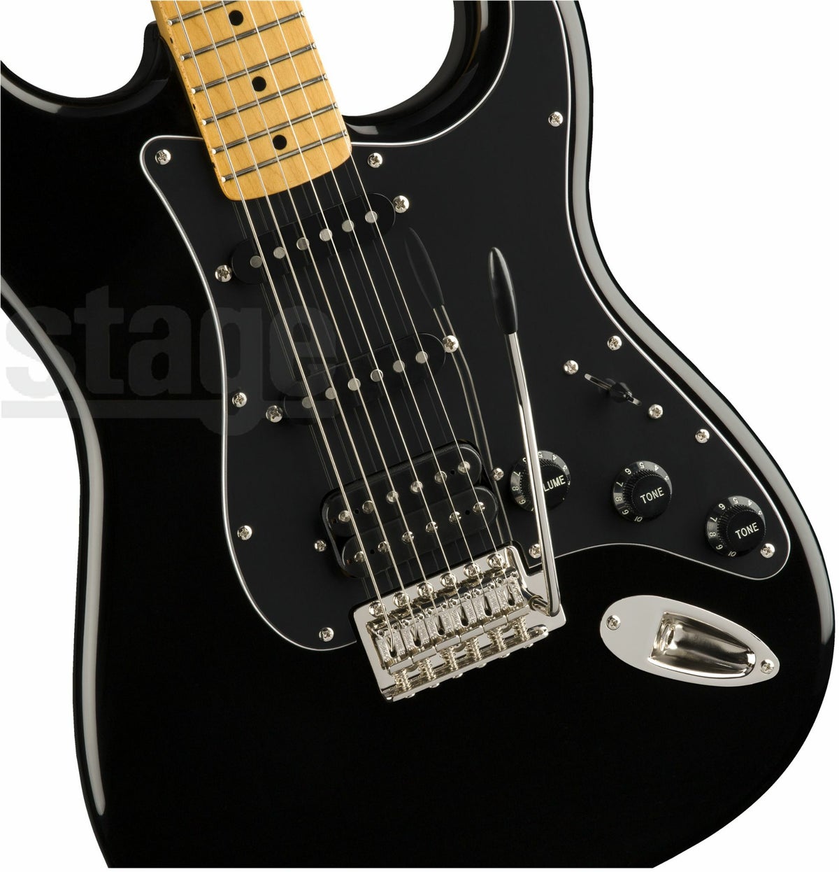 Squier Classic Vibe '70s Stratocaster® HSS, Maple Fingerboard, Black
