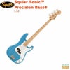 Squier Sonic® Precision Bass®, Maple Fingerboard, White Pickguard, California Blueスクワイア ソニックシリーズ プレシジョンベース カリフォルニアブルー
