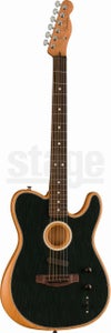 Fender Acoustasonic® Player Telecaster®, Rosewood Fingerboard, Brushed Blackフェンダー アコースタソニック アコースティックギター エレアコ テレキャスター プレイヤー ブラッシュドブラック