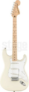 Squier Affinity Series® Stratocaster®, Maple Fingerboard, White Pickguard, Olympic Whiteスクワイア アフィニティシリーズ ストラトキャスター オリンピックホワイト