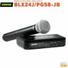 【正規輸入品】　【メーカー保証2年付】SHURE BLX24J/PG58-JBシュア PG58 ワイヤレスボーカルシステム ワイヤレスマイク