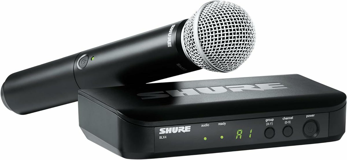 正規輸入品】　【メーカー保証2年付】SHURE BLX24J/SM58-JBシュア SM58 ワイヤレスボーカルシステム ワイヤレスマイク