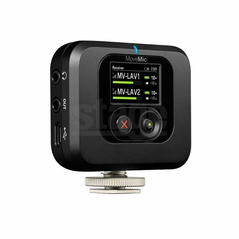 【正規輸入品】　【メーカー保証2年付】SHURE MOVEMIC 88+ 受信機キットMV88+W-KIT-J-Z6シュア ワイヤレスマイクロホン コンデンサー型