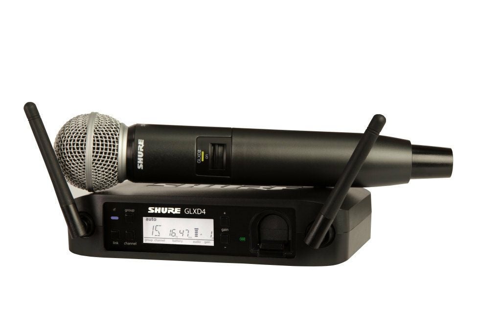 【正規輸入品】　【メーカー保証2年付】SHURE GLXD24+J/SM58-Z2シュア ハンドヘルド型ワイヤレスシステム ワイヤレスマイクセット