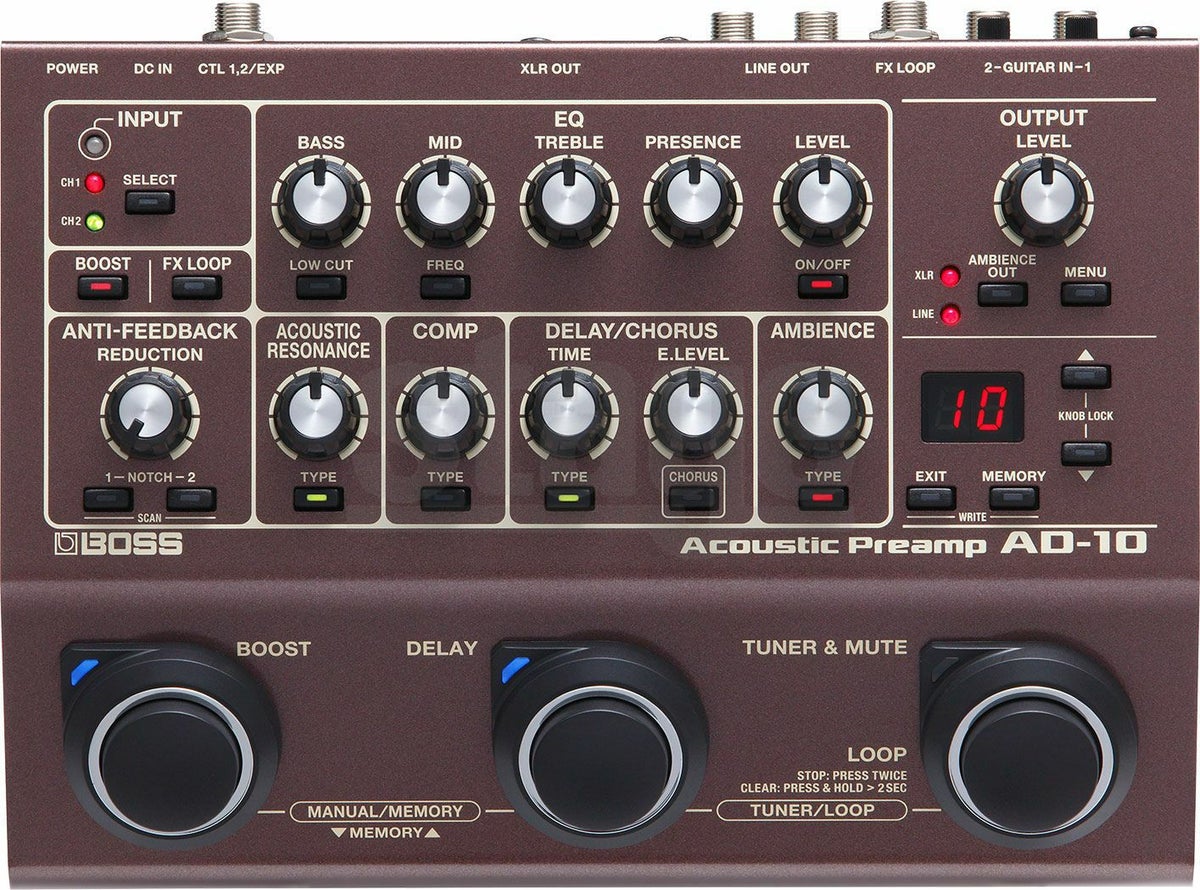BOSS Acoustic Preamp AD-10