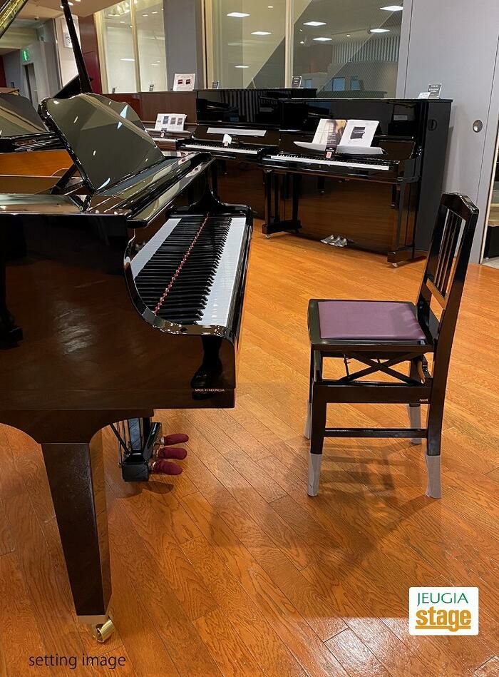 【日本製】Yoshizawa 5K 背付高低自在椅子 ブラック【ジャパンプライド 名陽木工製】