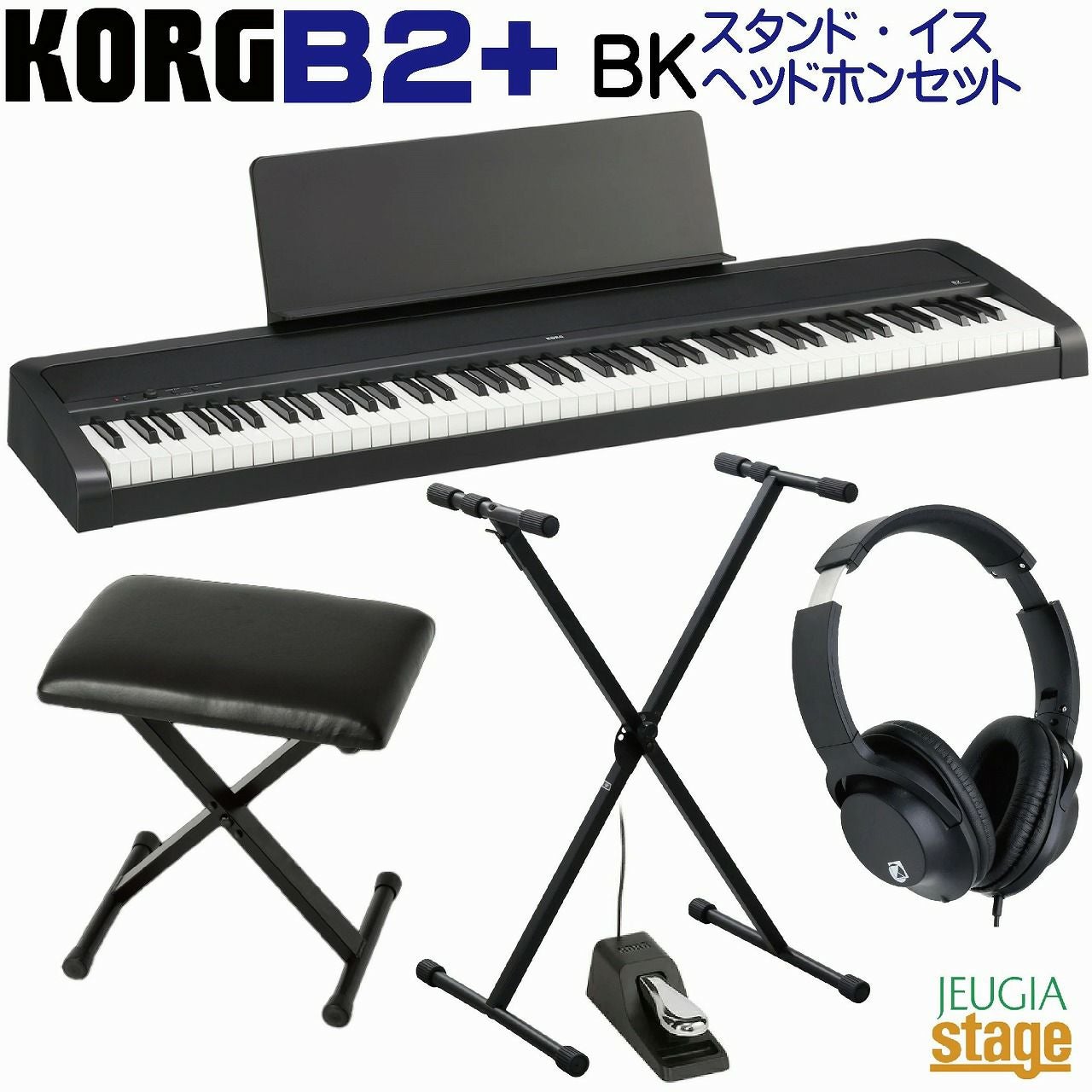 この商品はお取り寄せ品になります】【新製品】KORG B2+BK (B2 PLUS