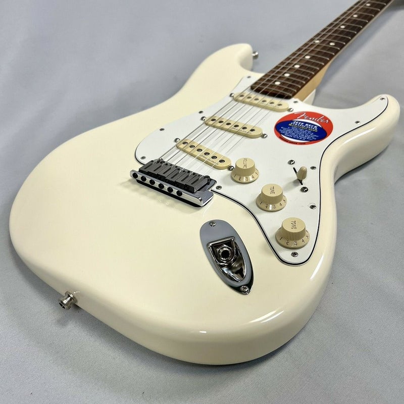 Fender Jeff Beck Stratocaster®, Rosewood Fingerboard, Olympic White