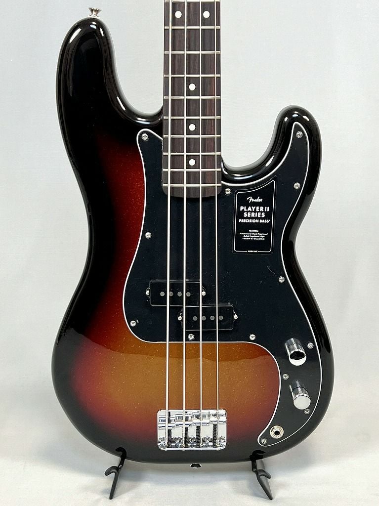 Fender Limited Edition Player II Precision Bass®, Rosewood Fingerboard, Sparkle 3-Color Sunburst