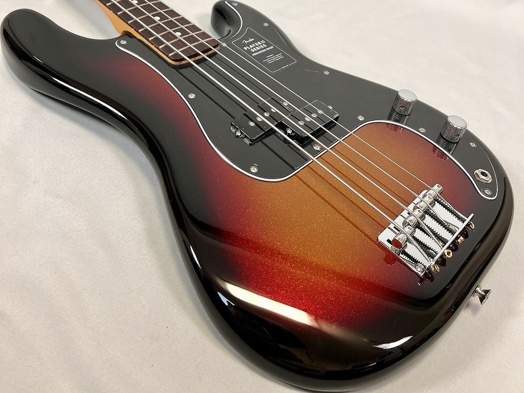 Fender Limited Edition Player II Precision Bass®, Rosewood Fingerboard, Sparkle 3-Color Sunburst