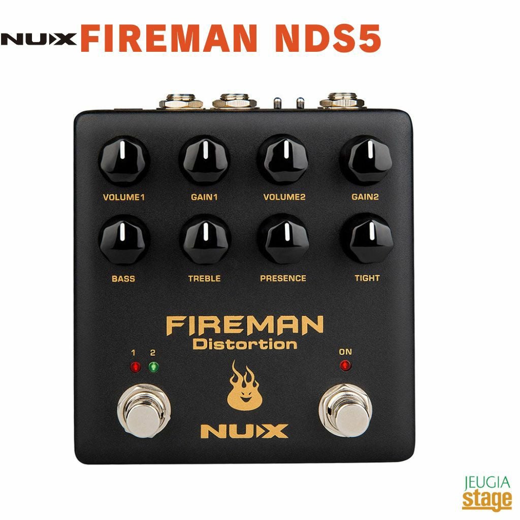 NUX Fireman (NDS-5) Verdugo Series Stompboxes