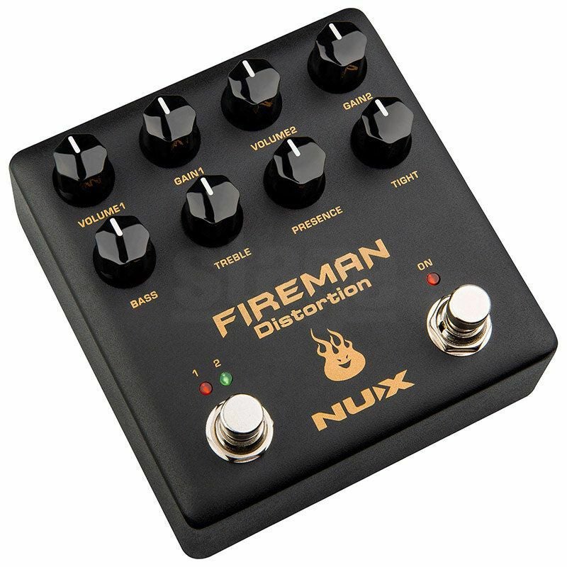 NUX Fireman (NDS-5) Verdugo Series Stompboxes左斜め前から