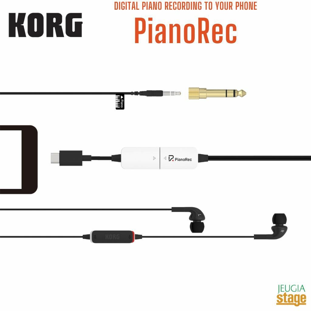 KORG DIGITAL PIANO RECORDING TO YOUR PHONE - PianoRecコルグ ピアノ
