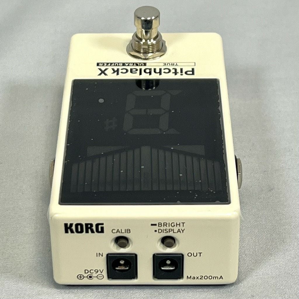 KORG Pitchblack X Cream(PB-X CR) 上面から