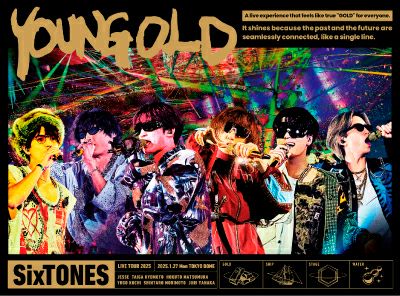 予約】2025.10.29発売SixTONES『YOUNG OLD』DVD2形態セットDVD 初回盤+