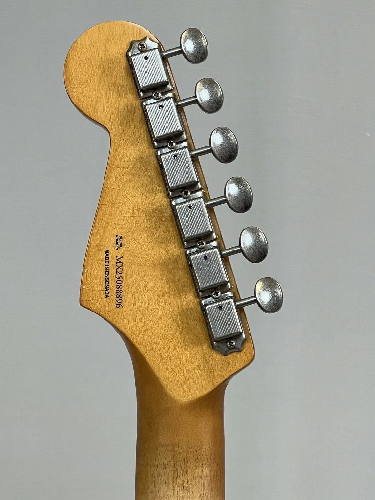 Fender Limited Edition Vintera® II Road Worn® '60s Stratocaster®, Rosewood Fingerboard, Sonic Blue ヘッド背面