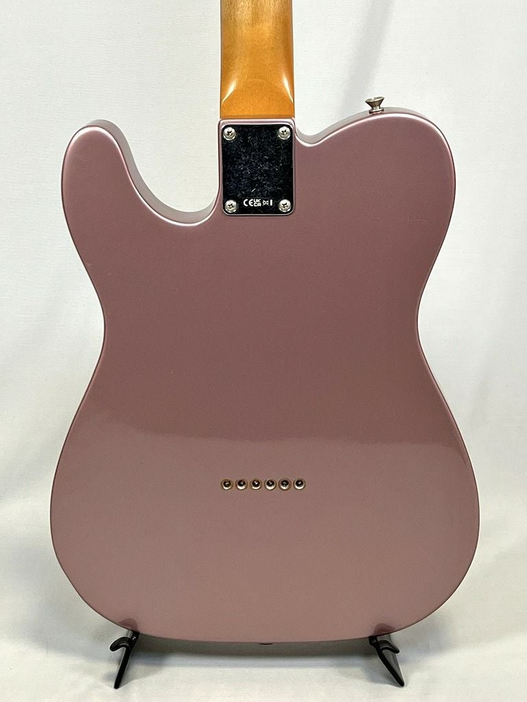  Fender Limited Edition Vintera® II Road Worn® '60s Telecaster®, Rosewood Fingerboard, Burgundy Mist Metallic ボディ背面