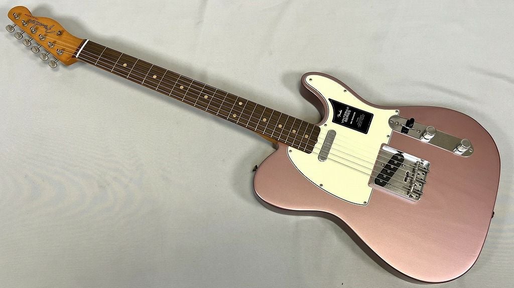  Fender Limited Edition Vintera® II Road Worn® '60s Telecaster®, Rosewood Fingerboard, Burgundy Mist Metallic