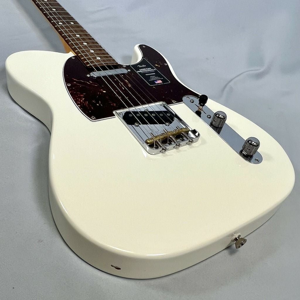 Fender American Professional II Telecaster®, Rosewood Fingerboard, Olympic White【傷アリ】