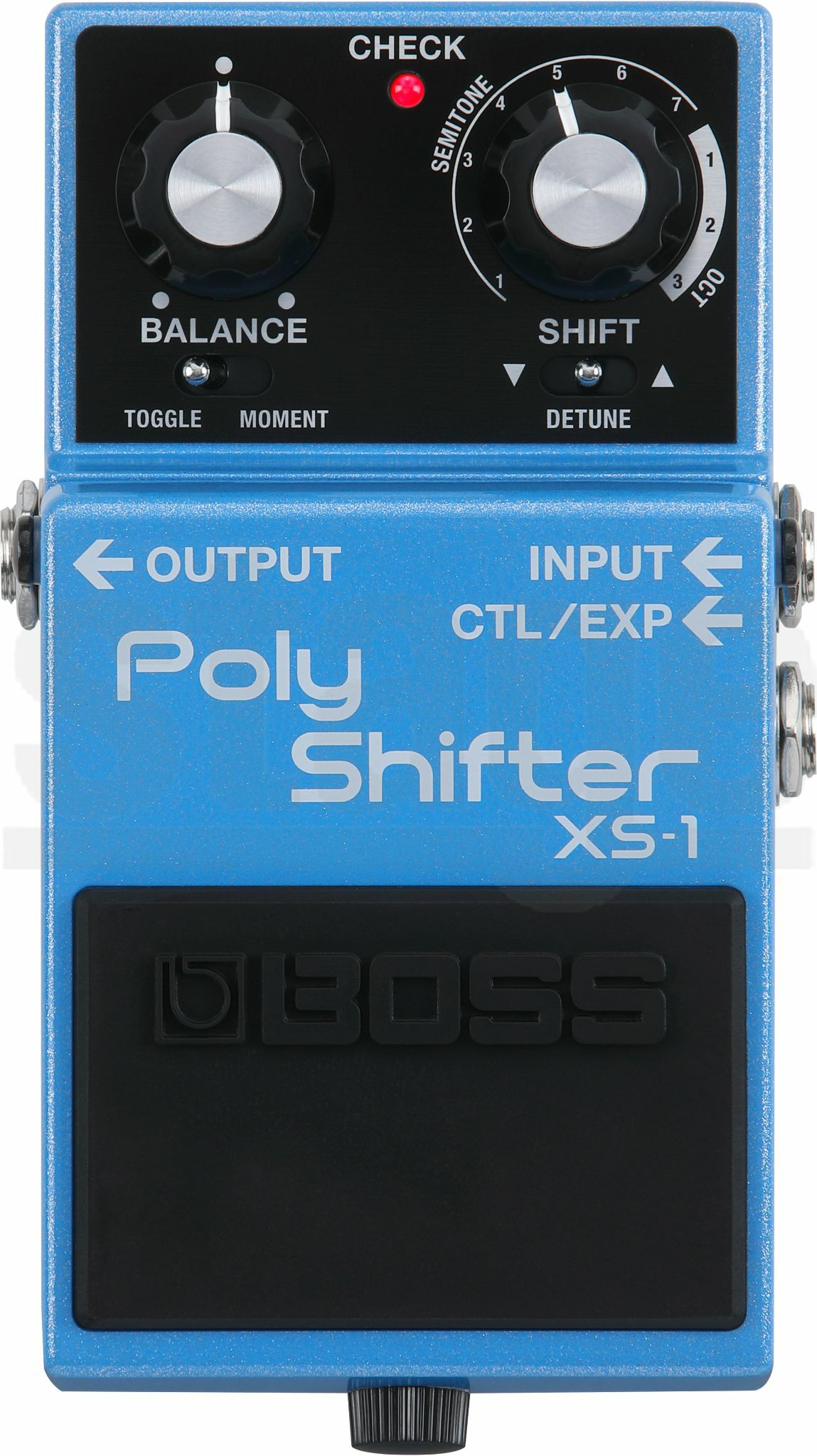 BOSS Poly Shifter XS-1を上からみた図