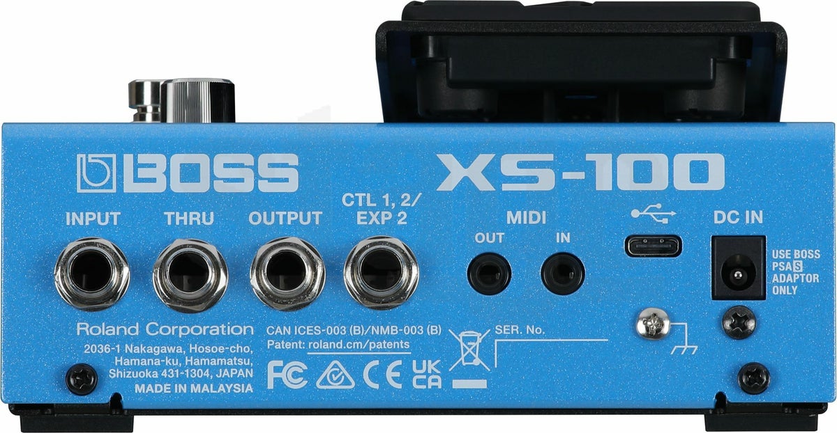 BOSS Poly Shifter XS-100の接続端子部
