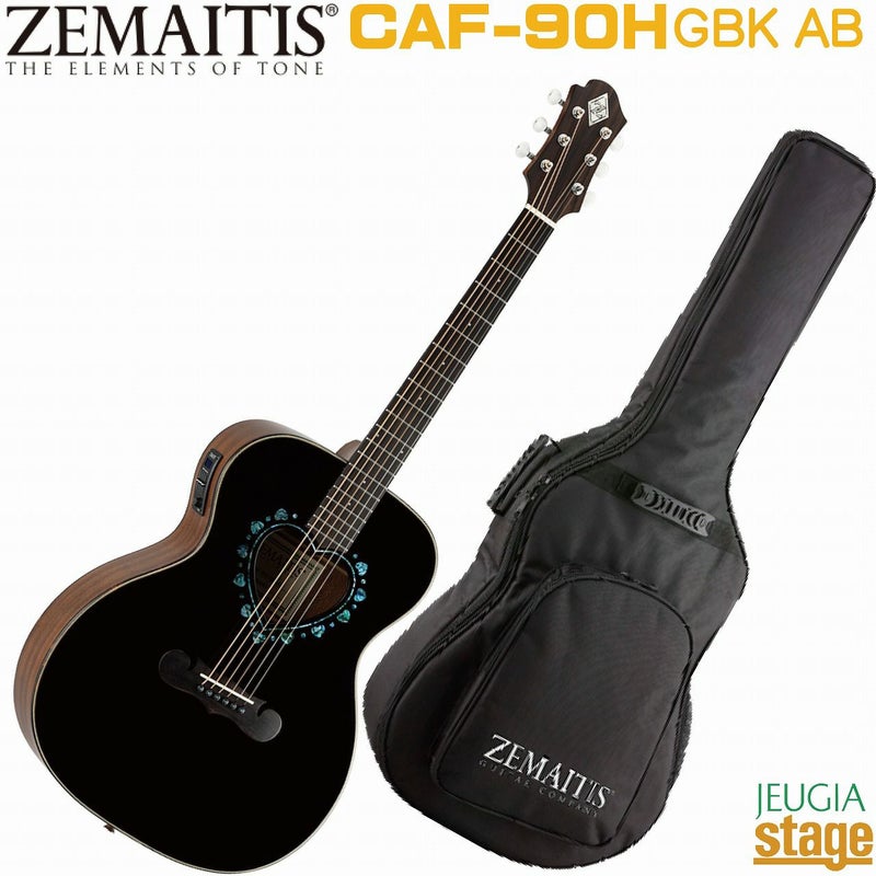 ZEMAITIS CAF-90H Gloss Black Abalone ORCHESTRA