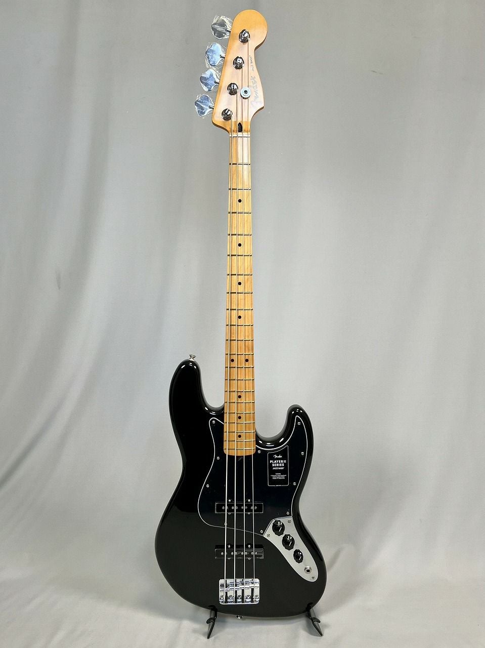 Fender Player II Jazz Bass®, Maple Fingerboard, Black表