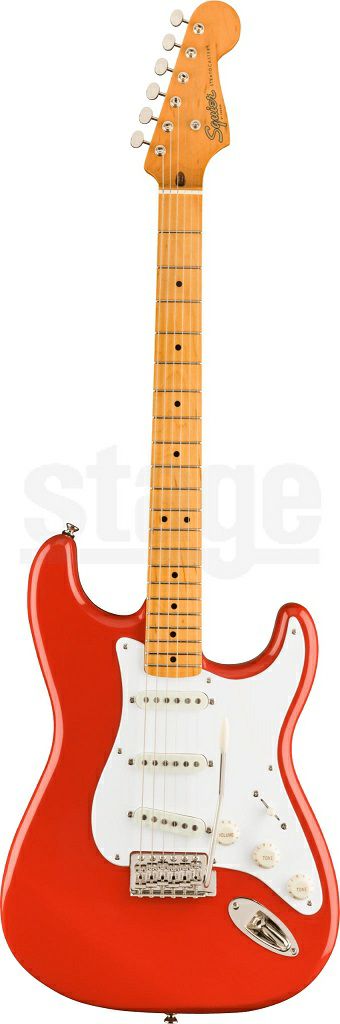 Squier Classic Vibe '50s Stratocaster®, Maple Fingerboard, Fiesta Red