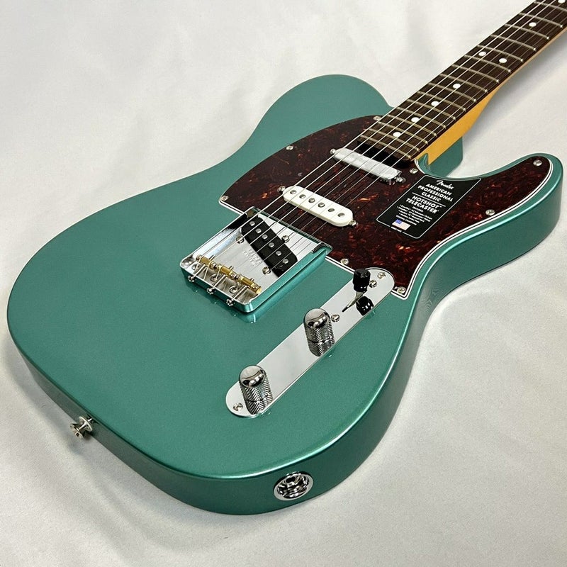 Fender American Professional Classic Hotshot Telecaster®, Rosewood Fingerboard, Faded Sherwood Green Metallic