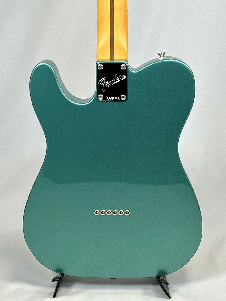 Fender American Professional Classic Hotshot Telecaster®, Rosewood Fingerboard, Faded Sherwood Green Metallicボディ裏