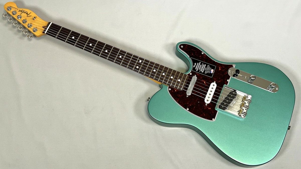 Fender American Professional Classic Hotshot Telecaster®, Rosewood Fingerboard, Faded Sherwood Green Metallic