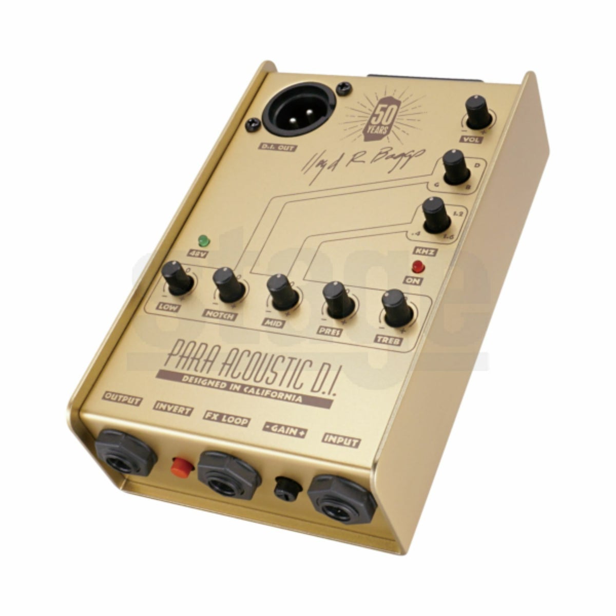 L.R.Baggs 50th Anniversary Gold Para D.I.