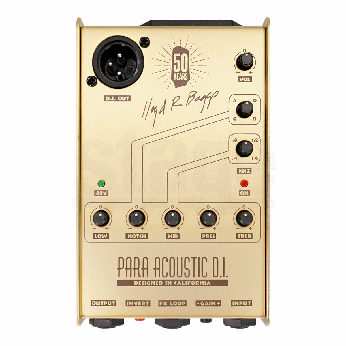 L.R.Baggs 50th Anniversary Gold Para D.I.