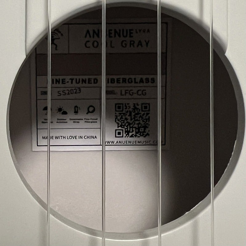 aNueNueLYRAFineTuneFiberGlassLFG-CG(CoolGray)ヘッド表