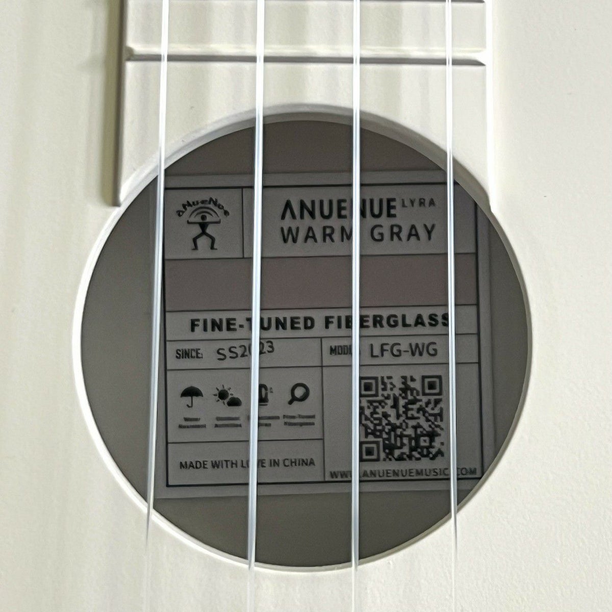 aNueNueLYRAFineTuneFiberGlassLFG-WG(WarmGray)