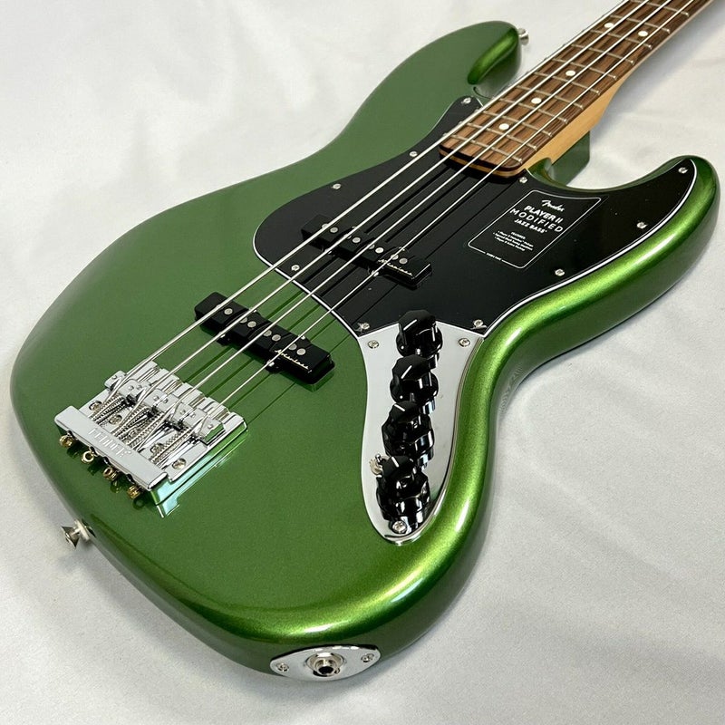 FenderPlayerIIModifiedActiveJazzBass®,RosewoodFingerboard,HarvestGreenMetallic