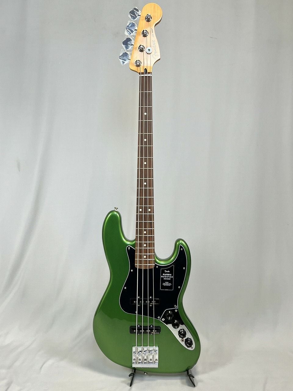 FenderPlayerIIModifiedActiveJazzBass®,RosewoodFingerboard,HarvestGreenMetallic表