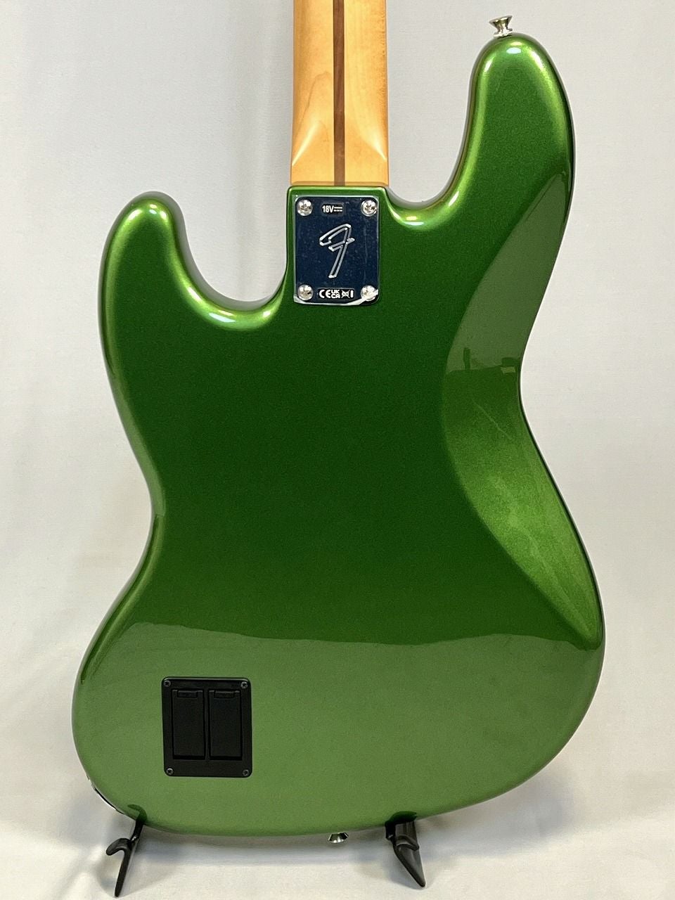 FenderPlayerIIModifiedActiveJazzBass®,RosewoodFingerboard,HarvestGreenMetallicボディ裏