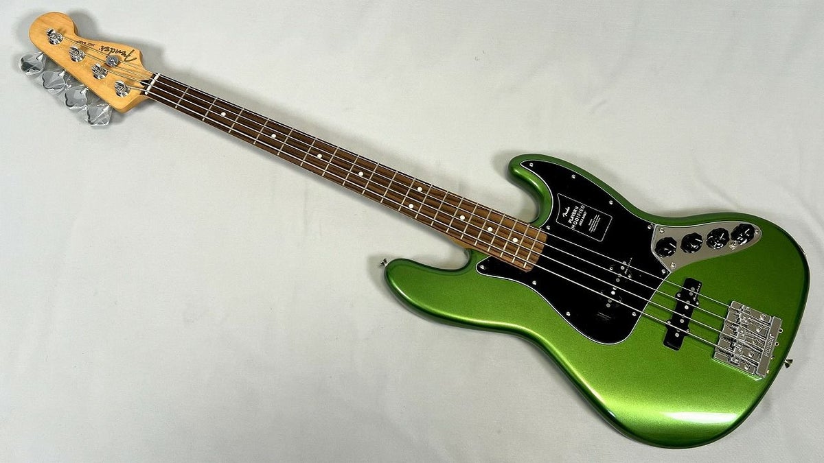 FenderPlayerIIModifiedActiveJazzBass®,RosewoodFingerboard,HarvestGreenMetallic