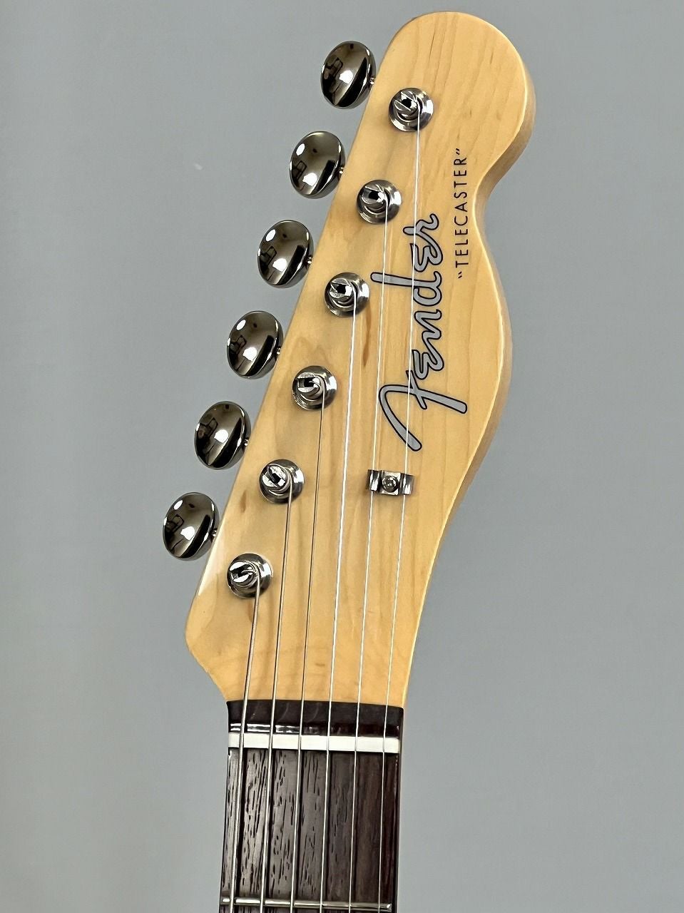 Fender Made in Japan Traditional 60s Telecaster®, Rosewood Fingerboard, 3-Color Sunburstヘッド表