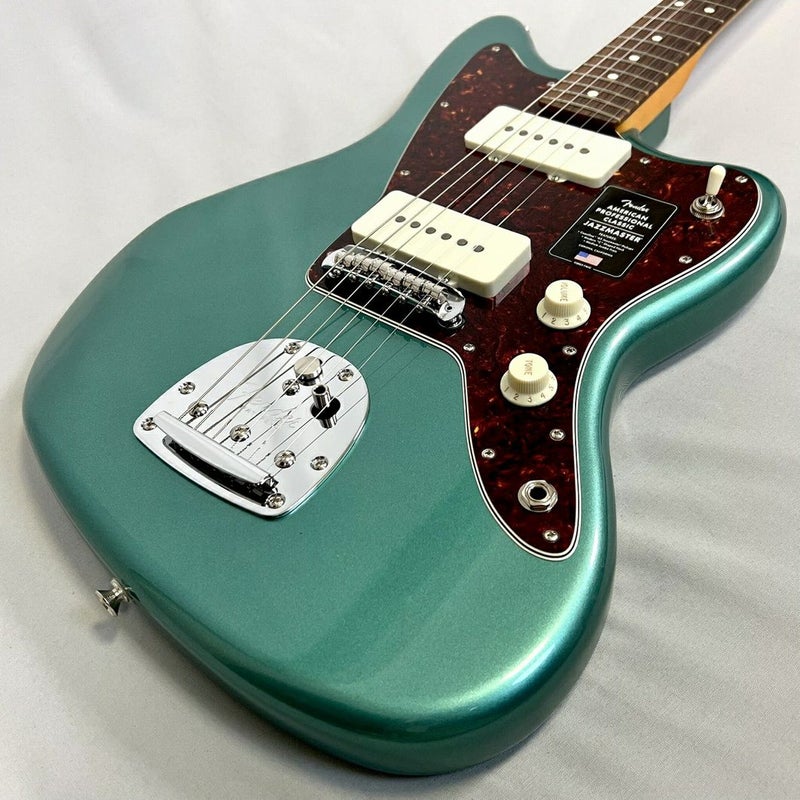 Fender American Professional Classic Jazzmaster®, Rosewood Fingerboard, Faded Sherwood Green Metallic