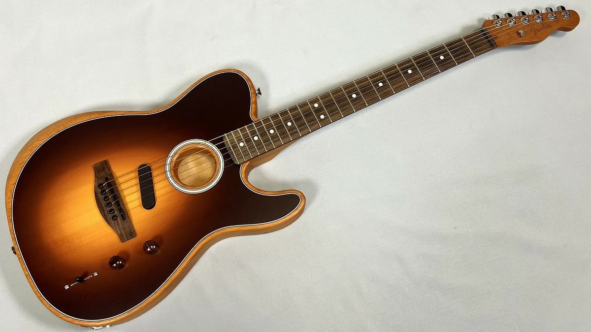 FenderAcoustasonic®PlayerTelecaster®,RosewoodFingerboard,ShadowBurst