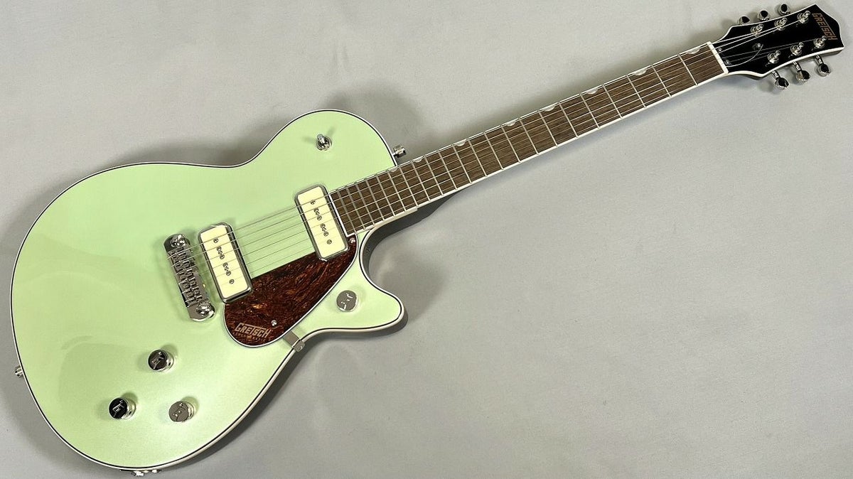 GretschG5210-P90Electromatic®Jet&trade;Two90Single-CutwithWraparound,LaurelFingerboard,BroadwayJade