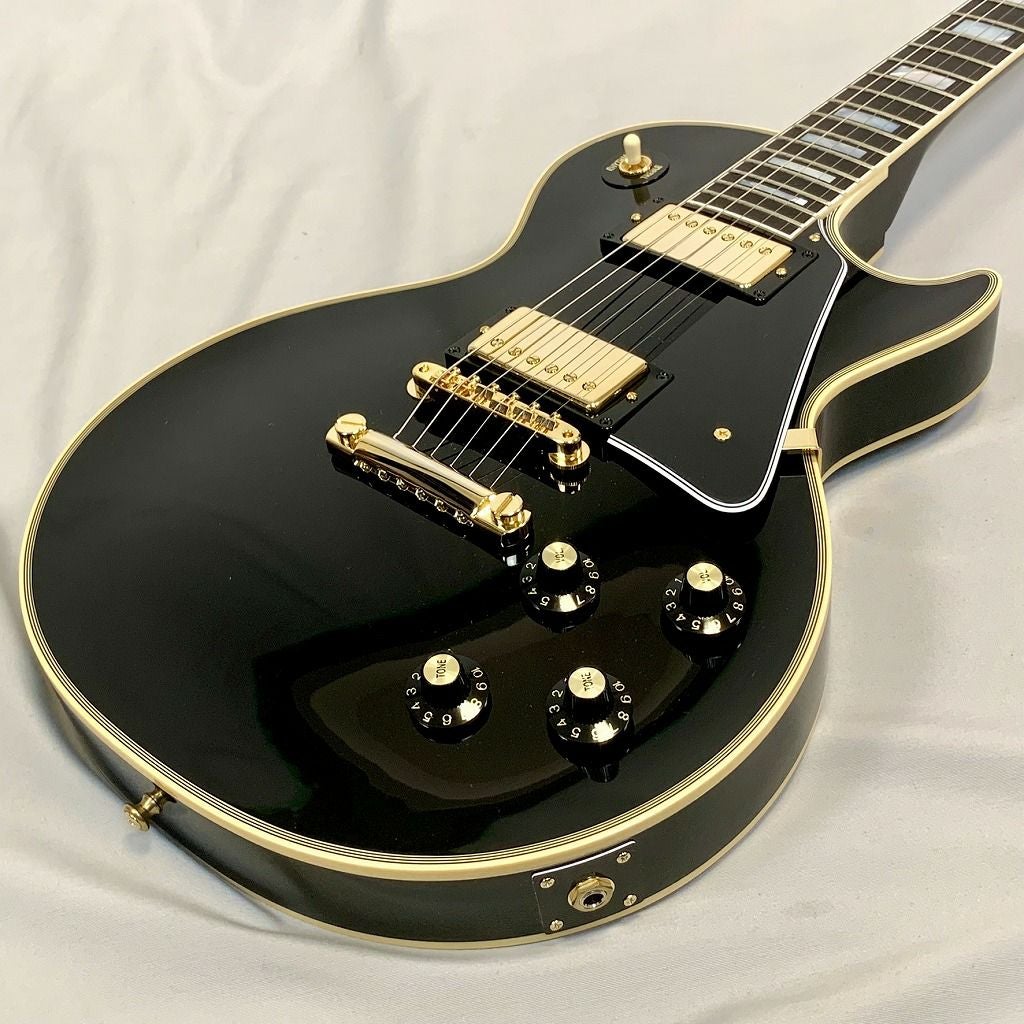 レスポールタイプ エレキギター ブラック Gibson Les Paul Custom w/ Ebony Fingerboard Gloss 【4.6kg】 エレキ