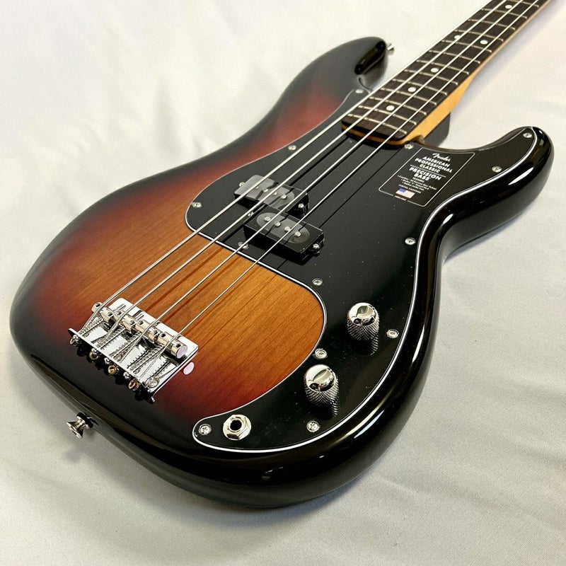 Fender American Professional Classic Precision Bass®, Rosewood Fingerboard, 3-Color Sunburst
