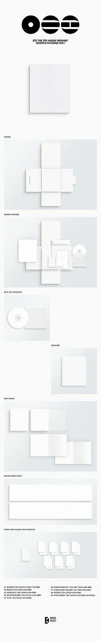 予約】2026.3.21発売BTS 『ARIRANG』3種セットRooted in Korea Ver.+