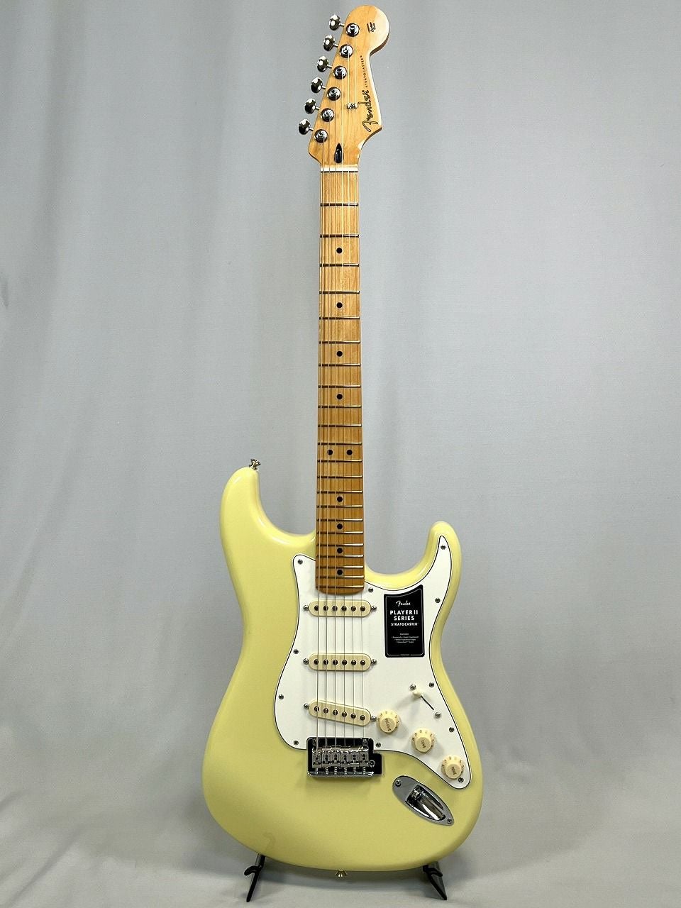 Fender Player II Stratocaster®, Maple Fingerboard, Hialeah Yellow/表