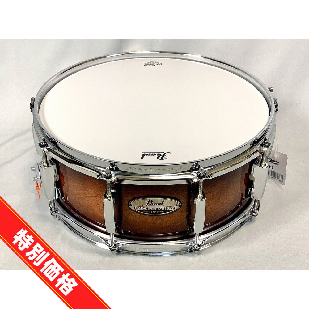 SAKAE OSAKA HERITAGE SD1455MA/M-WIN (Wine Red)Maple Snare Drum 14