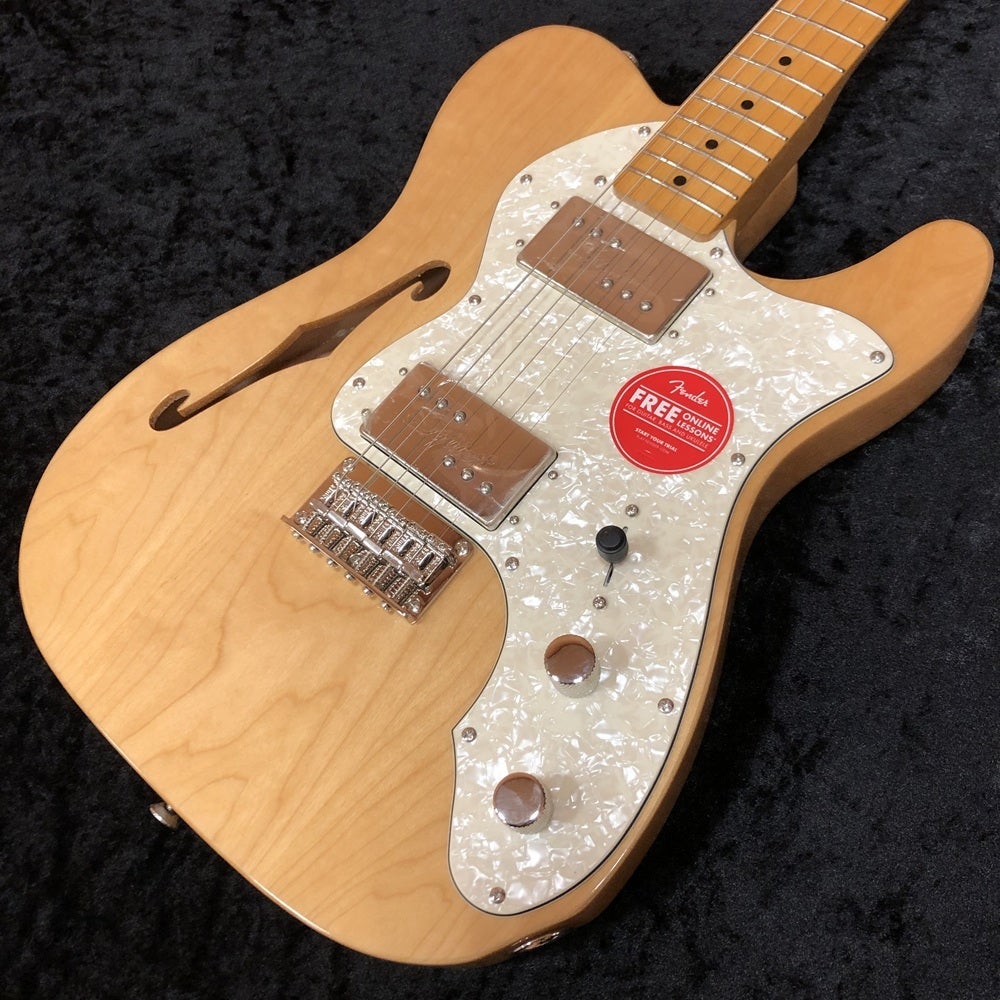 Squier by FenderClassic Vibe '70s Thinline Telecaster Natural【約